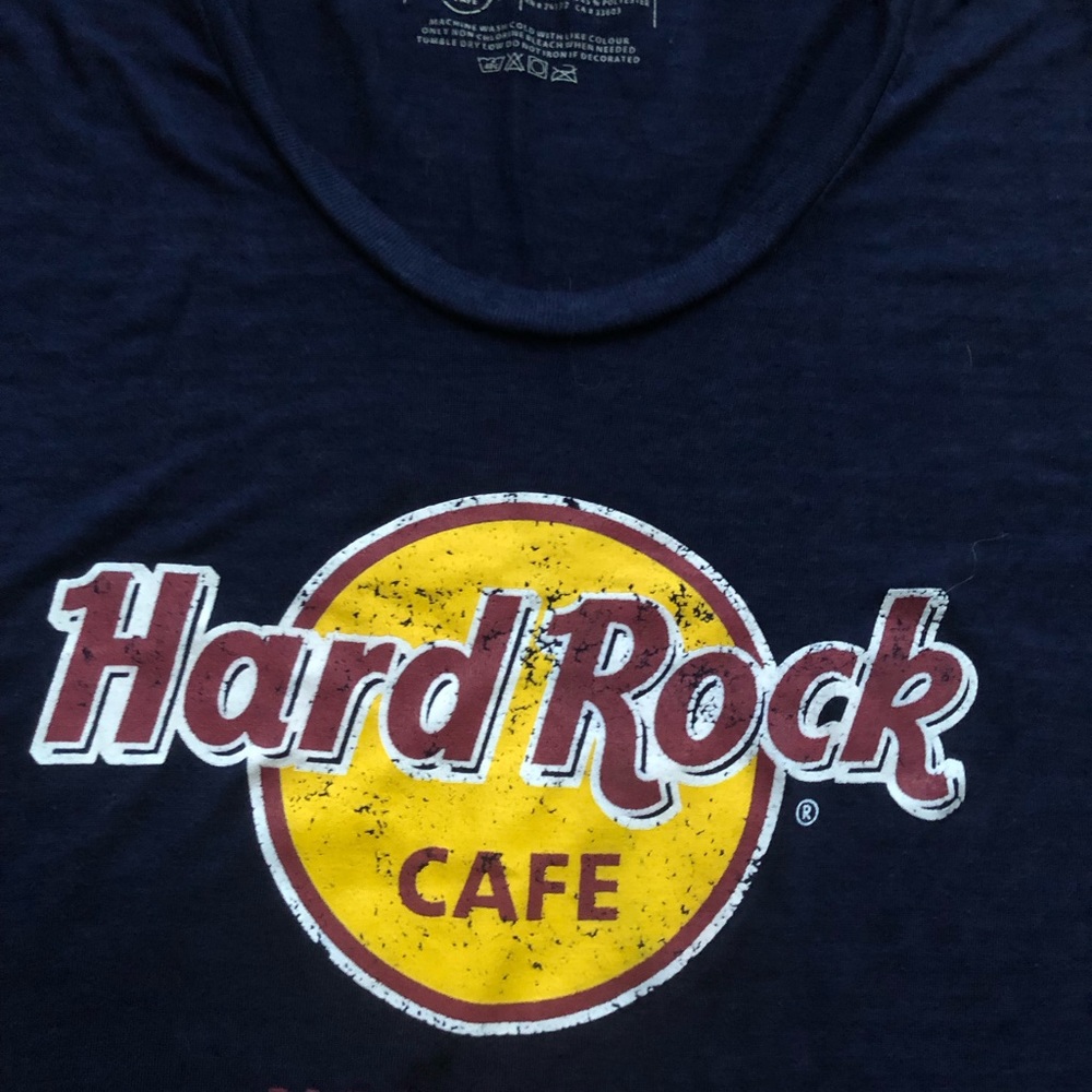 Dark Blue Nashville Hard Rock Cafe Shirt